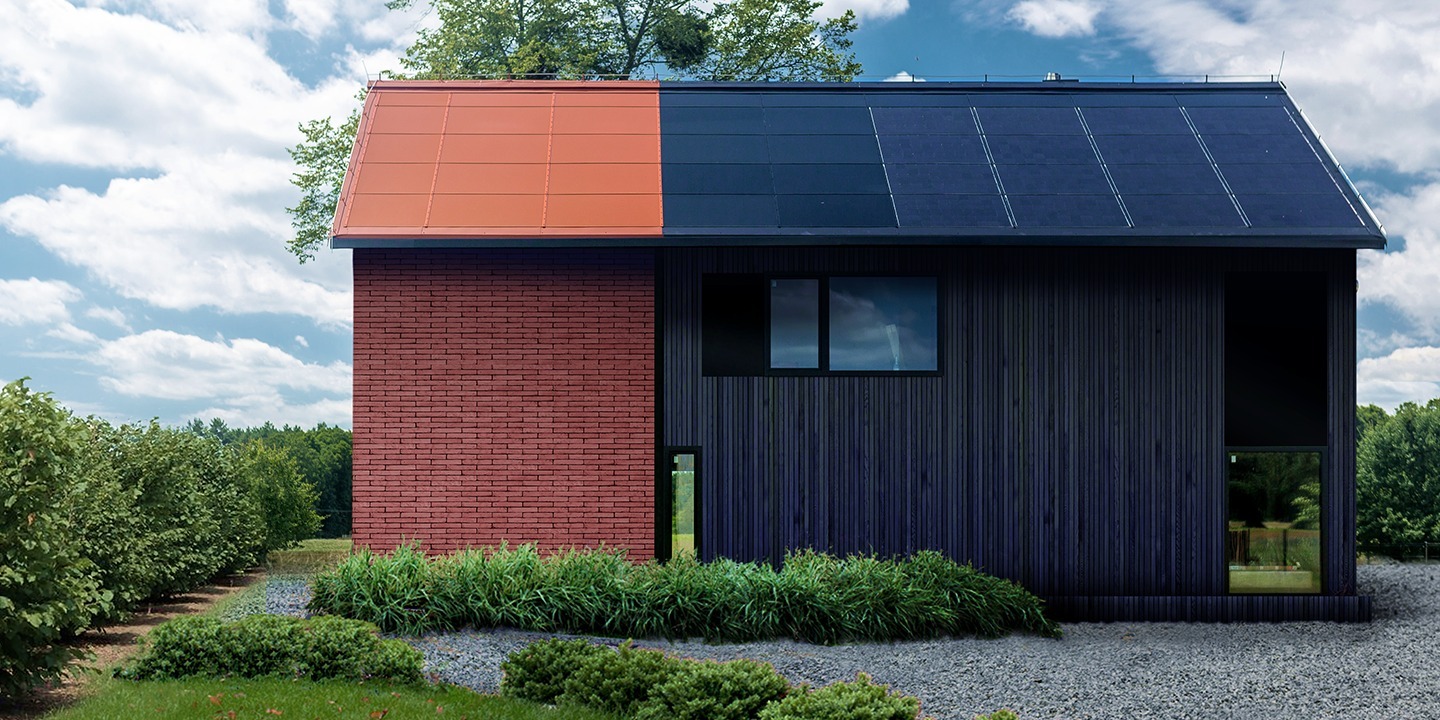 Colorful solar roof from SunRoof