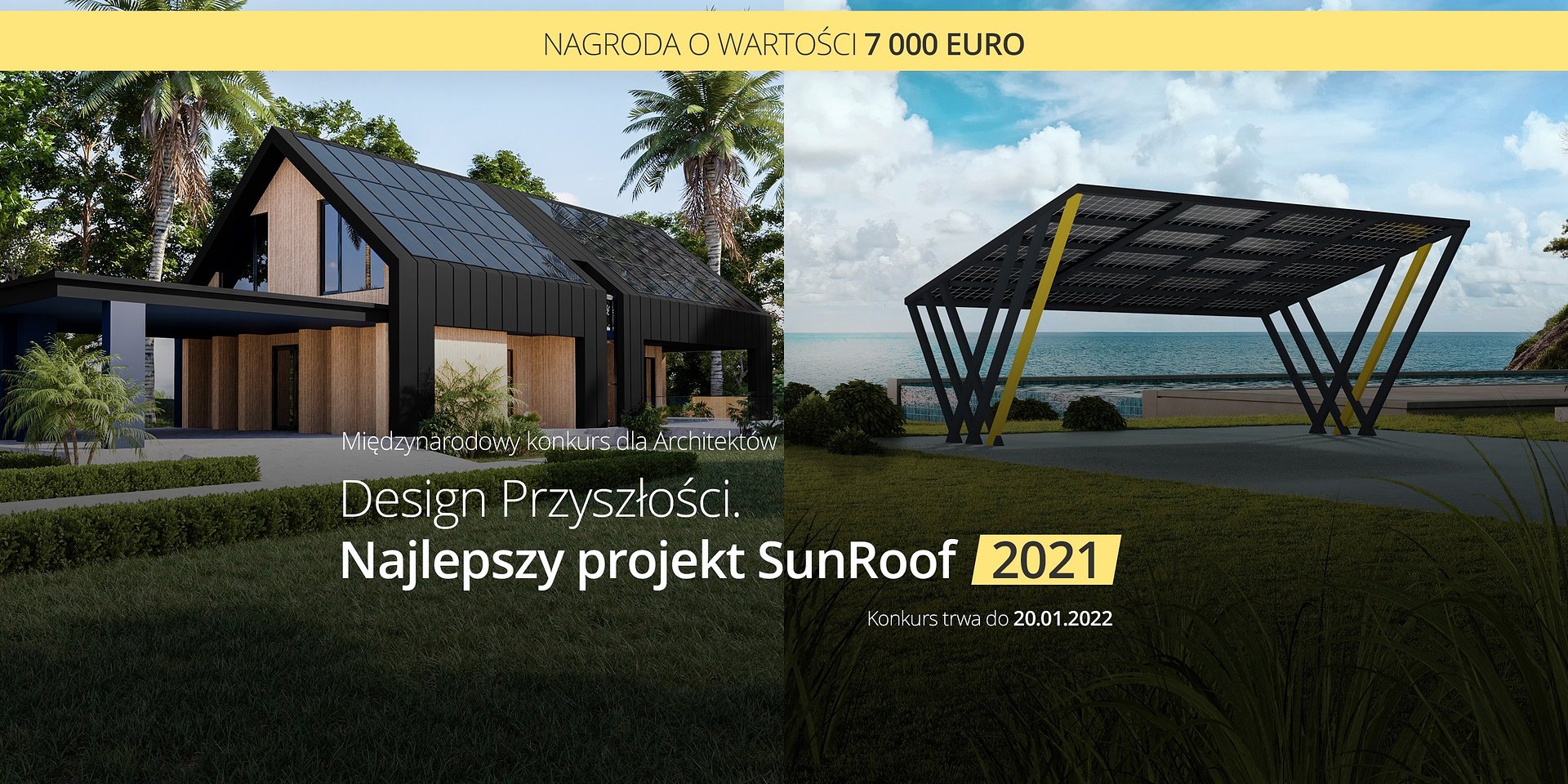 Design Przyszłości. Najlepszy projekt SunRoof 2021: Prestiżowe jury konkursu architektonicznego