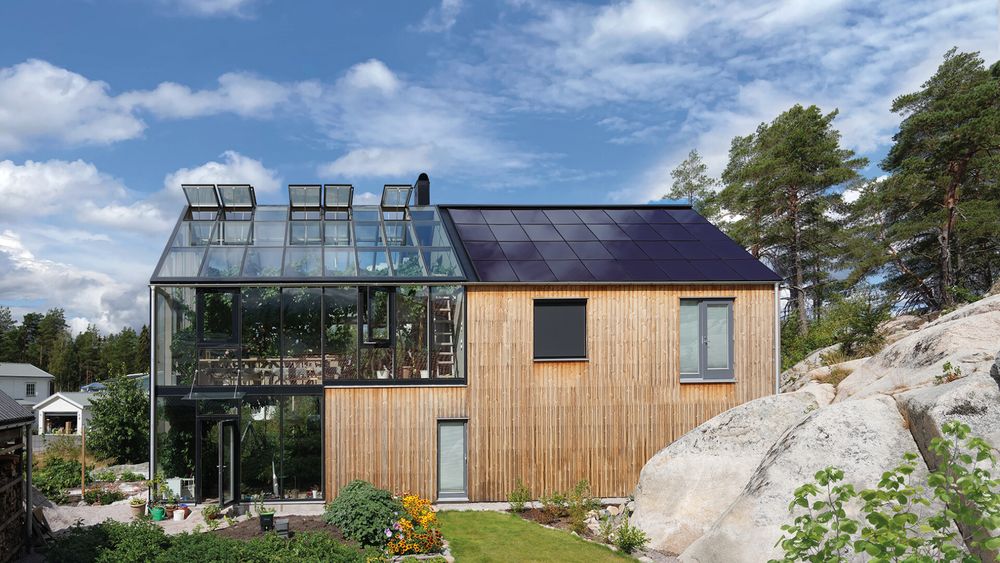 Solceller som tak i Uppsala. Välj ett solcellstak när du bygger hus